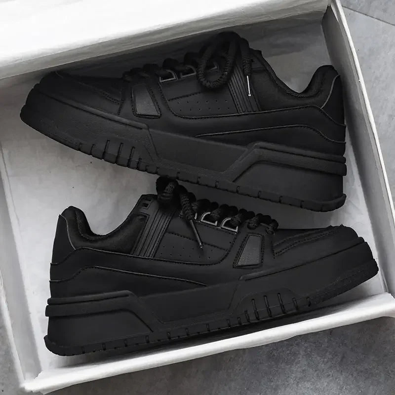 Plateausneakers met dikke zool
