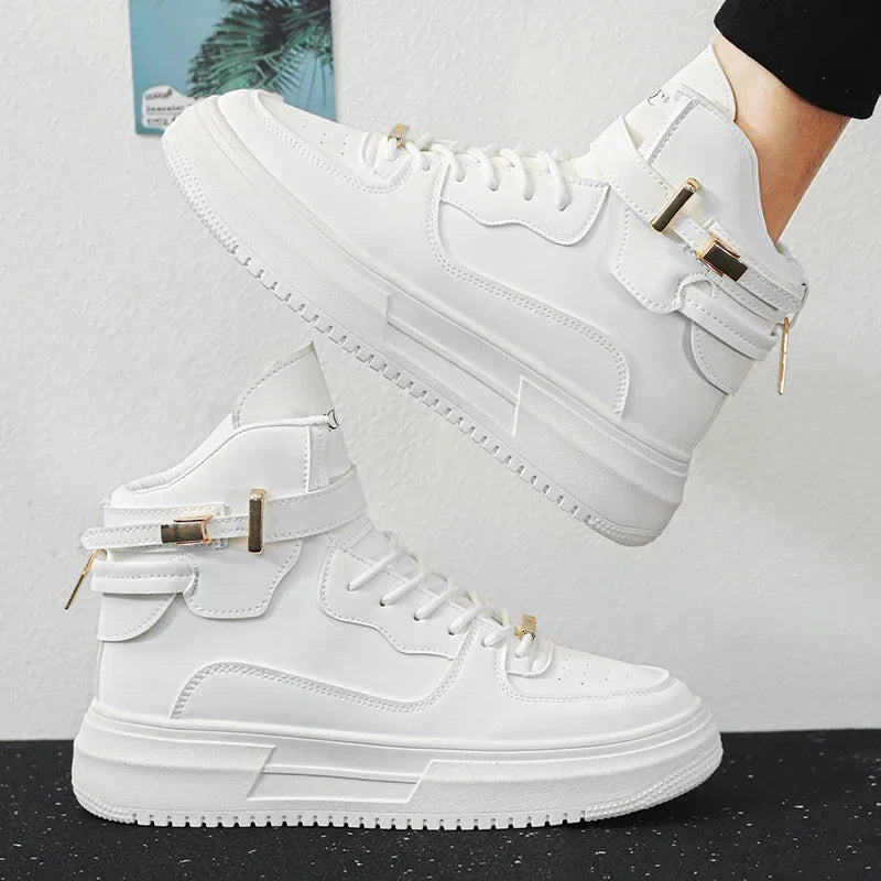 Heren high-top sneakers, casual