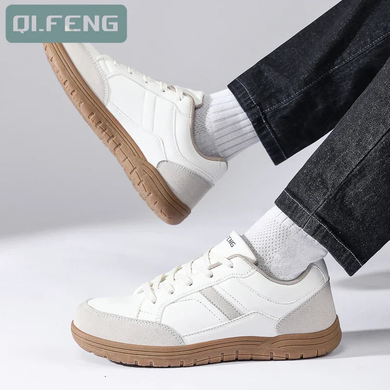 Heren wandelsneakers, klassieke pasvorm