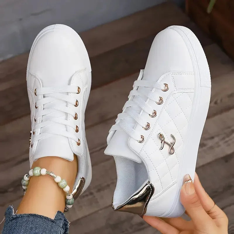 Dames wandelsneakers met zachte zool