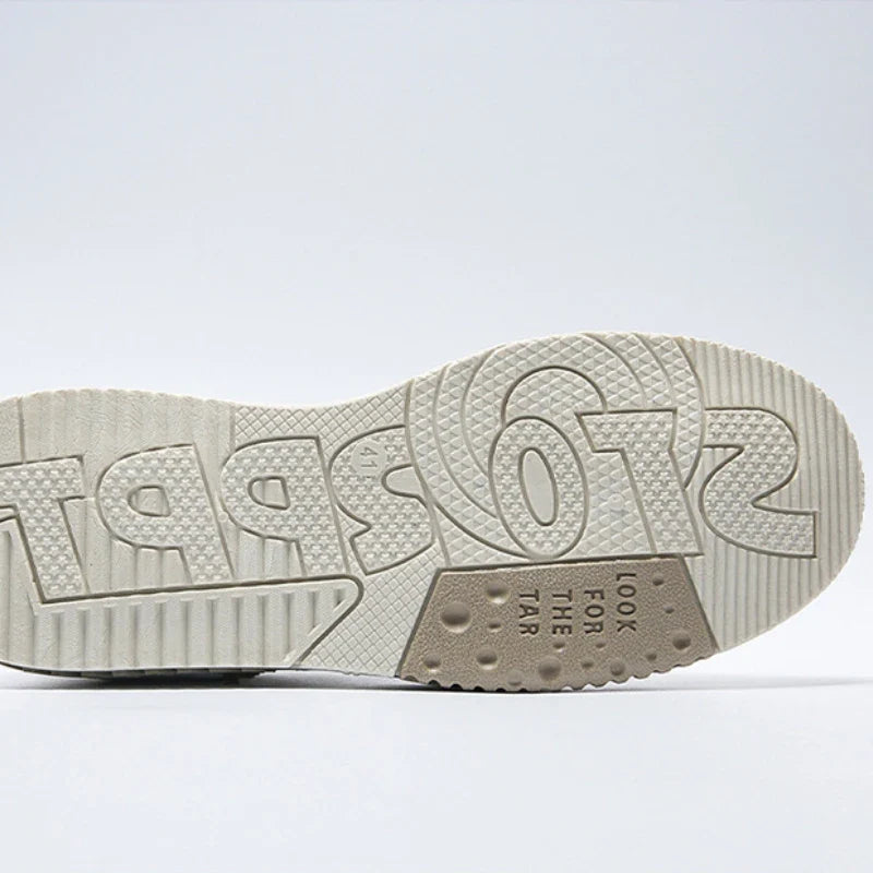 Heren plateausneakers, casual