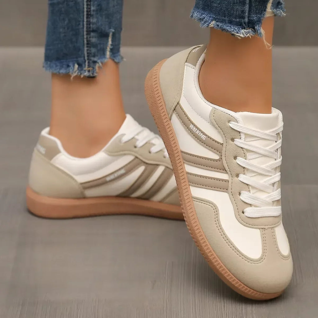 Dames loafers, instapmodel — runder-suède