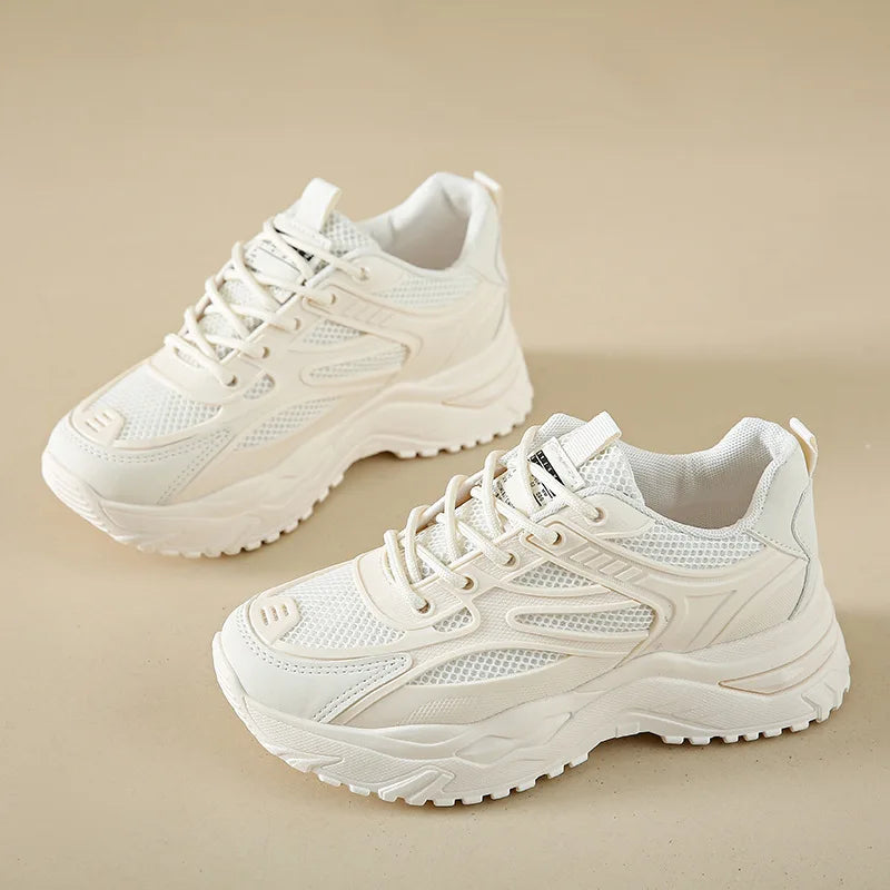 Dames chunky plateausneakers