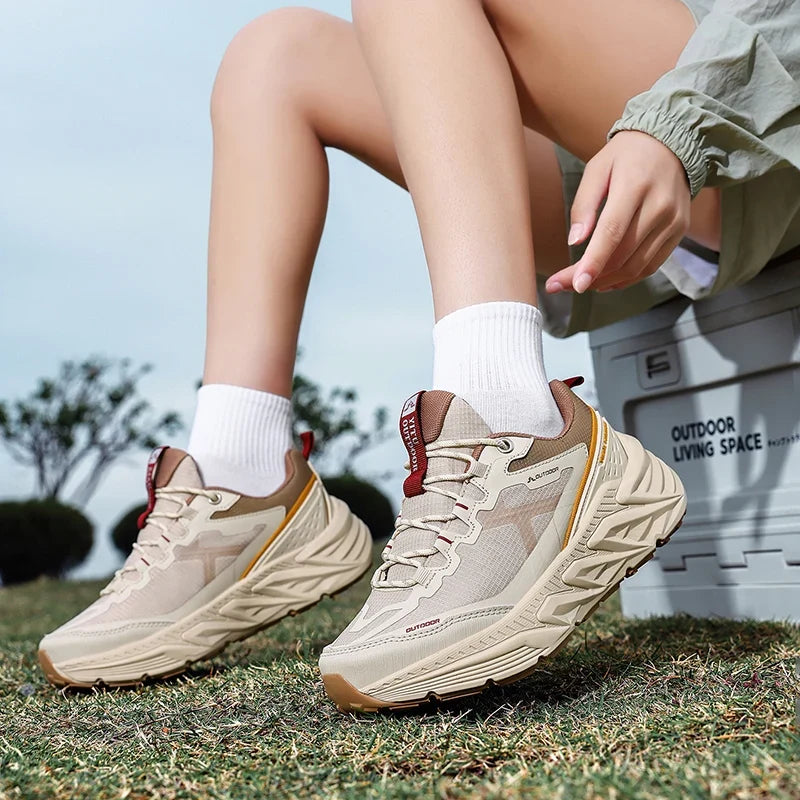 Dames trainingssneakers, ademend