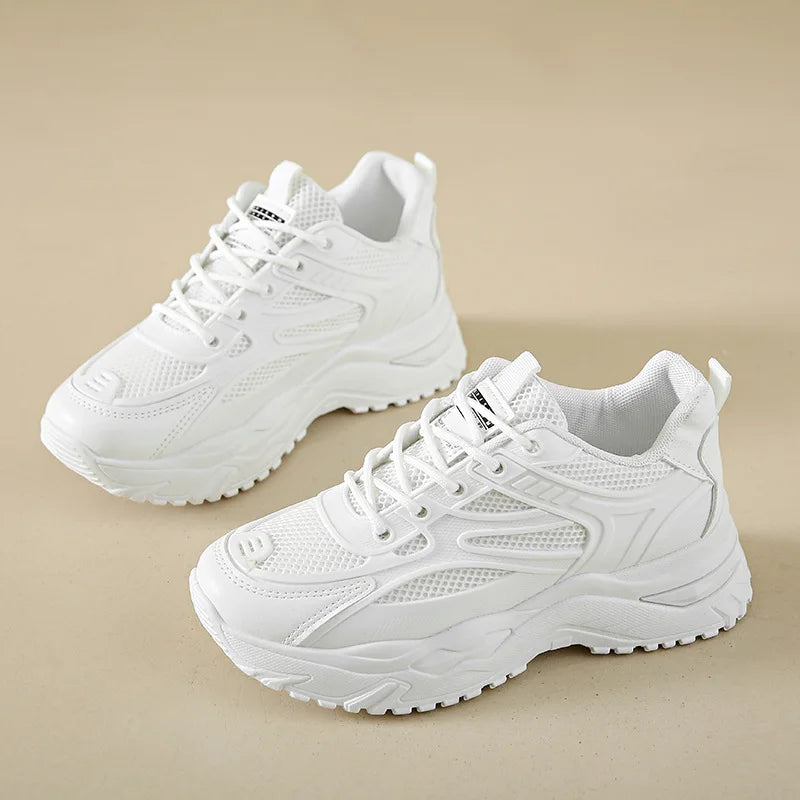 Dames chunky plateausneakers