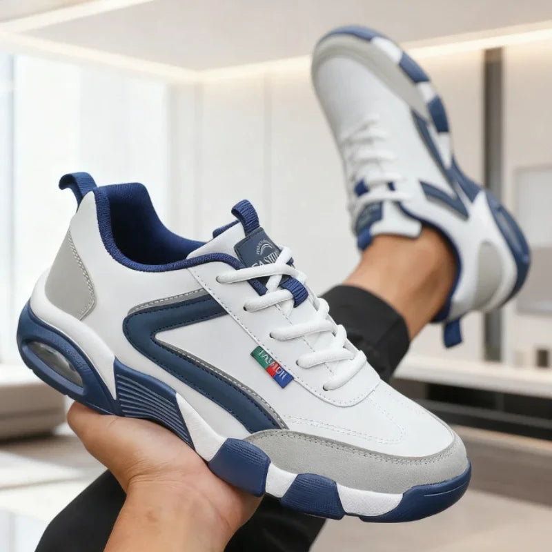 Heren wandelsneakers met antislipzool