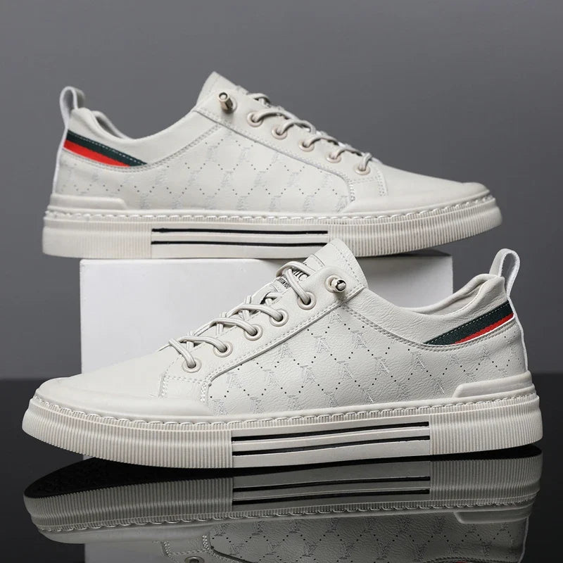 Heren low-top sneakers, ademend