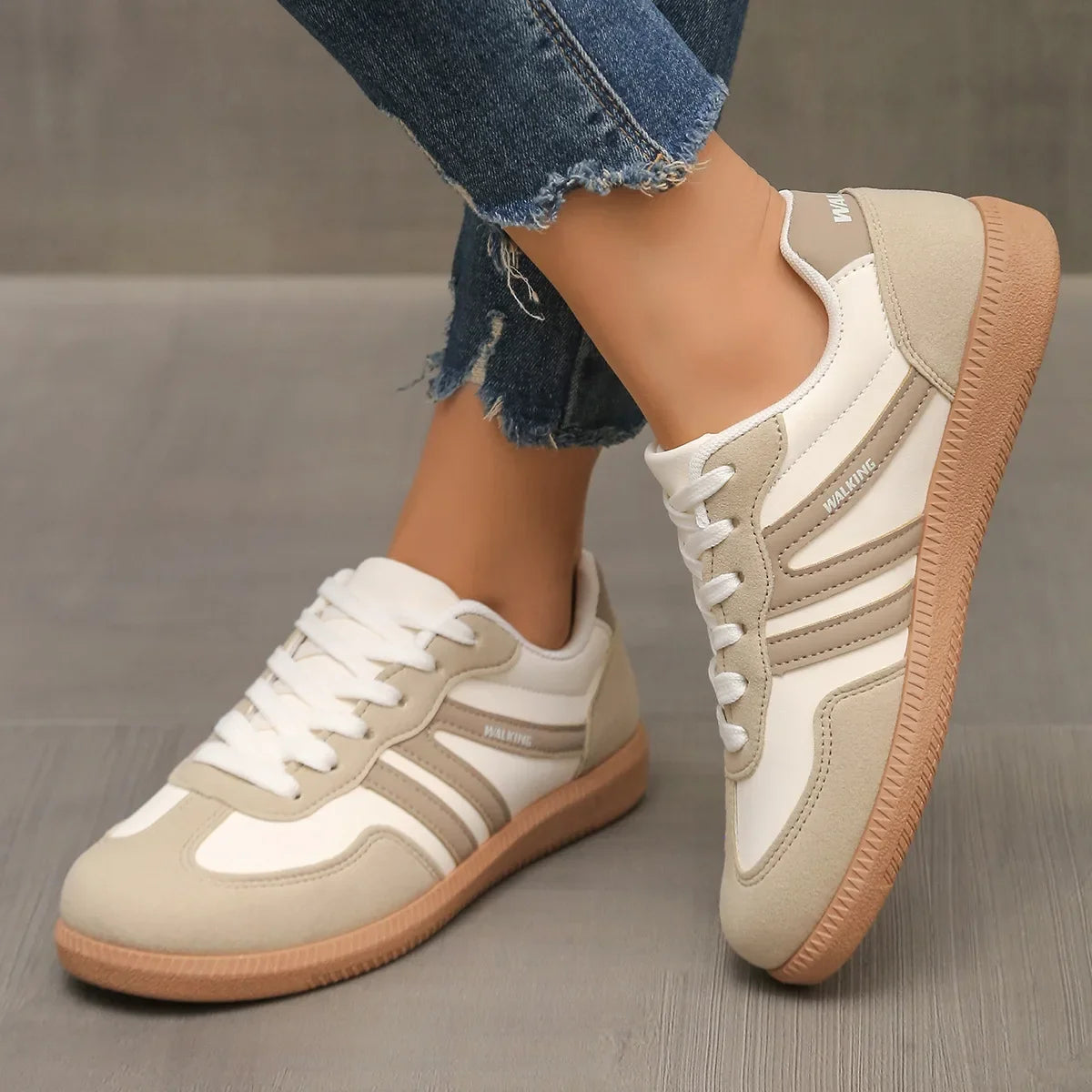 Dames loafers, instapmodel — pu