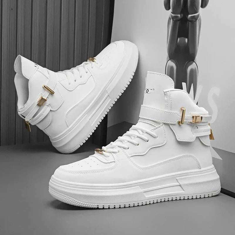 Heren high-top sneakers, casual