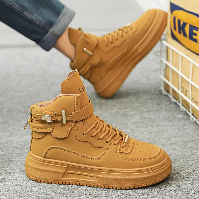 Heren high-top sneakers, casual
