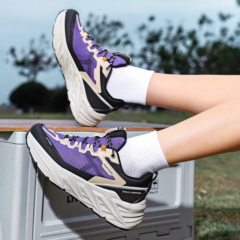 Dames trainingssneakers, ademend