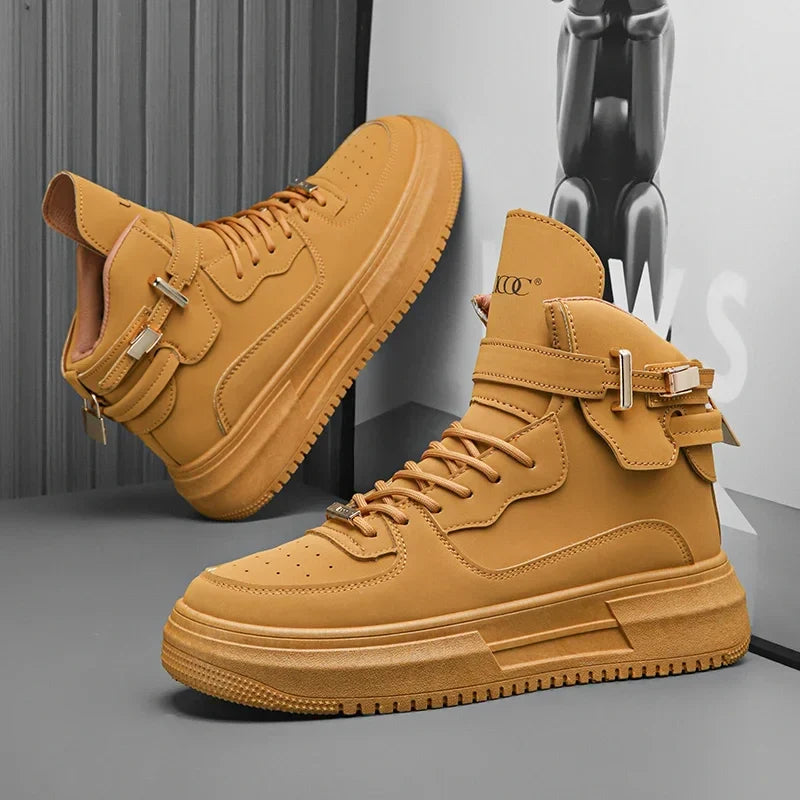 Heren high-top sneakers, casual