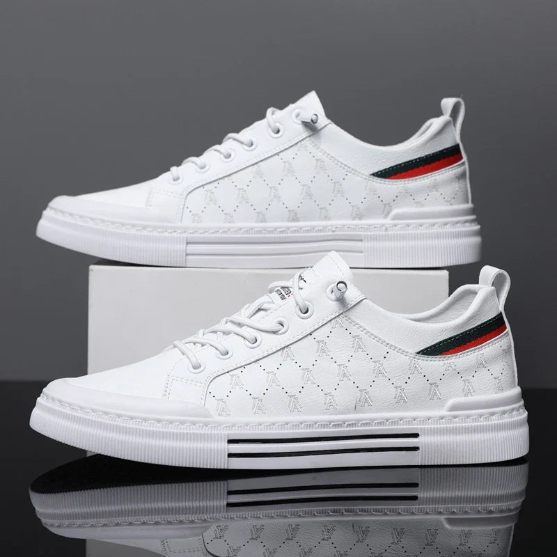 Heren low-top sneakers, ademend