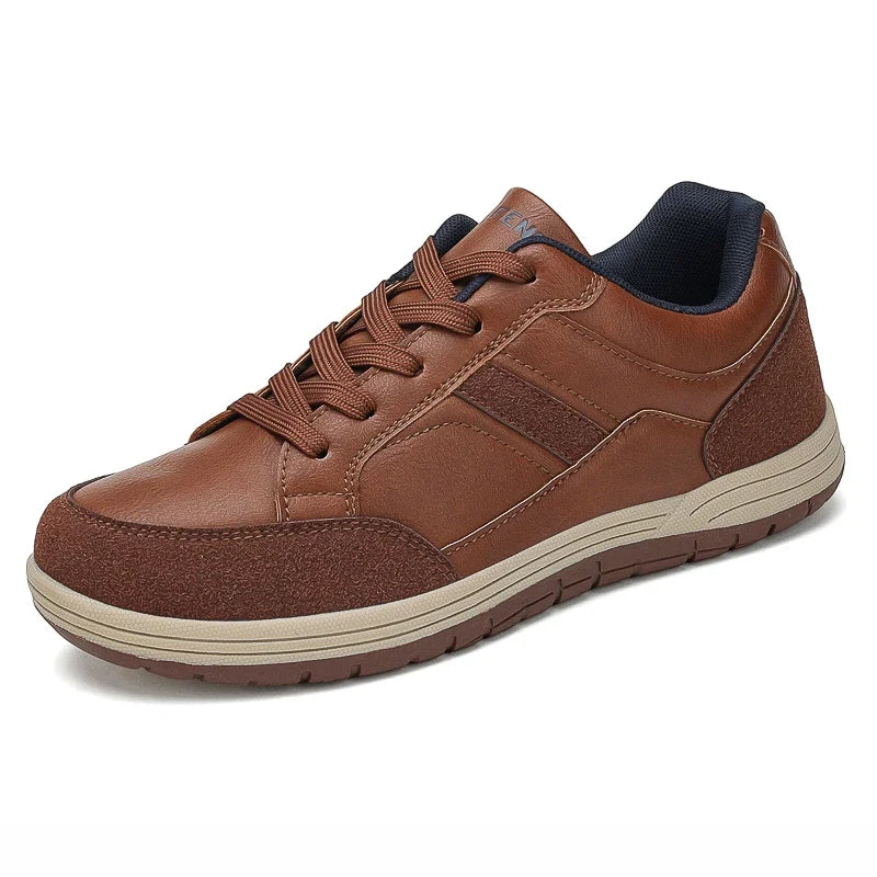Heren wandelsneakers, klassieke pasvorm