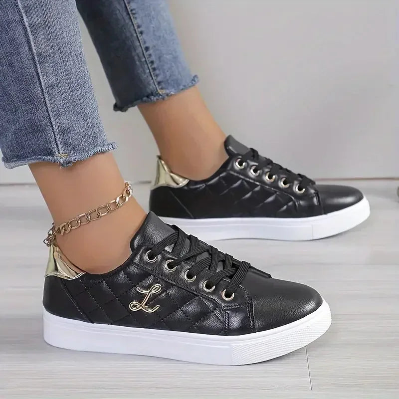 Dames wandelsneakers met zachte zool