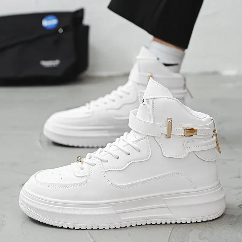 Heren high-top sneakers, casual