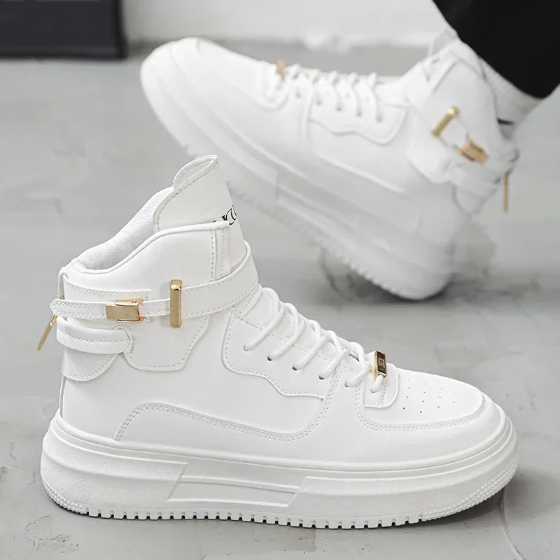 Heren high-top sneakers, casual