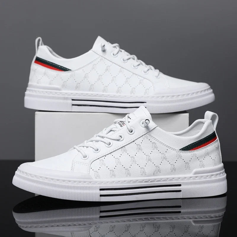 Heren low-top sneakers, ademend
