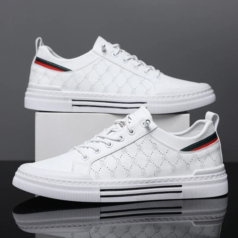 Heren low-top sneakers, ademend