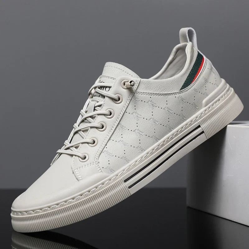 Heren low-top sneakers, ademend