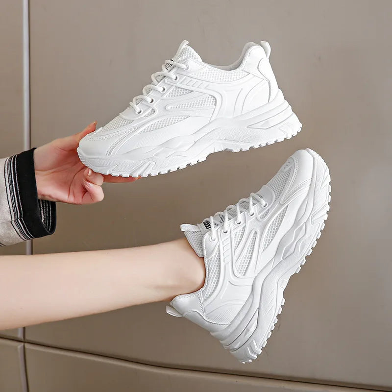 Dames chunky plateausneakers